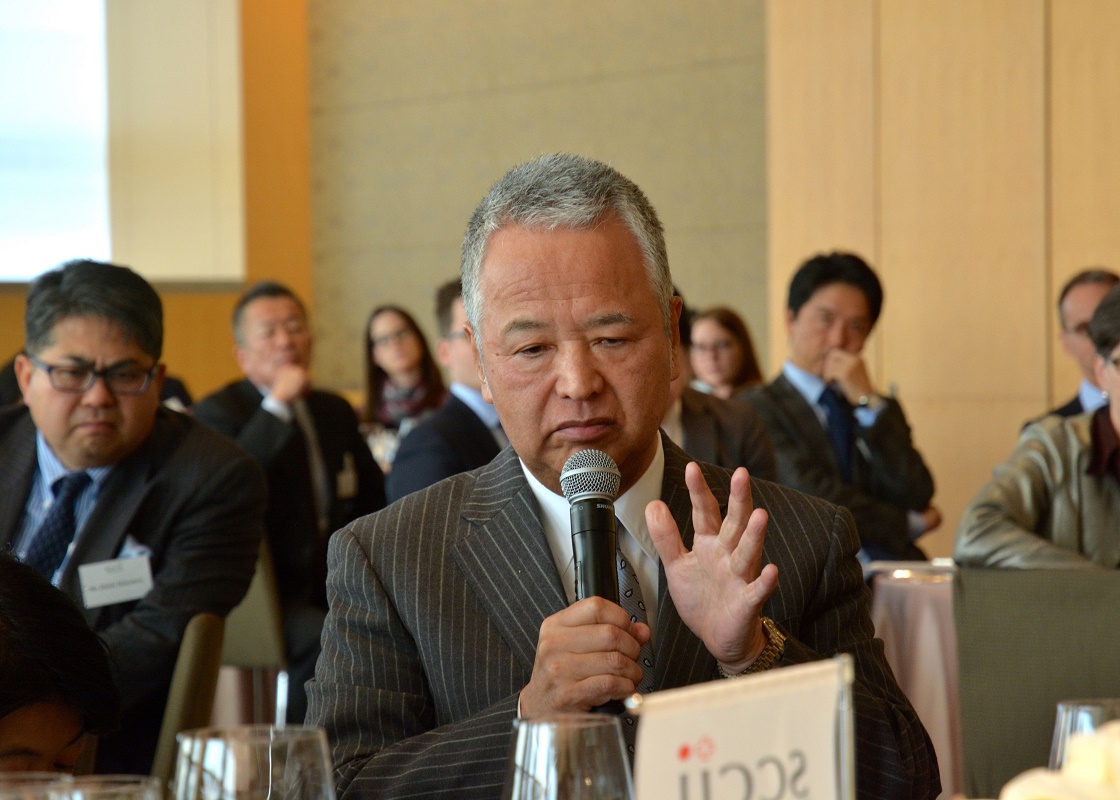 Luncheon: Swiss-Japanese pleas for free trade