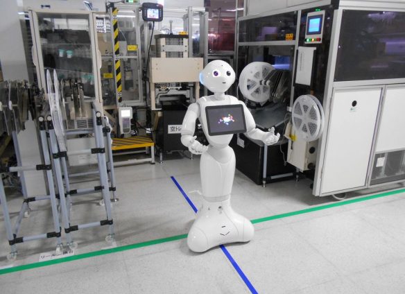 Swiss software experts turn Pepper into factory worker
