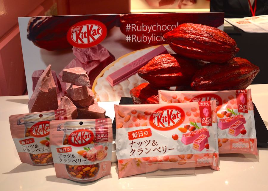 New ruby chocolate products start first in Japan, again