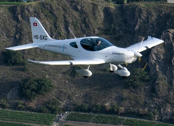 Swiss electric plane as a game changer