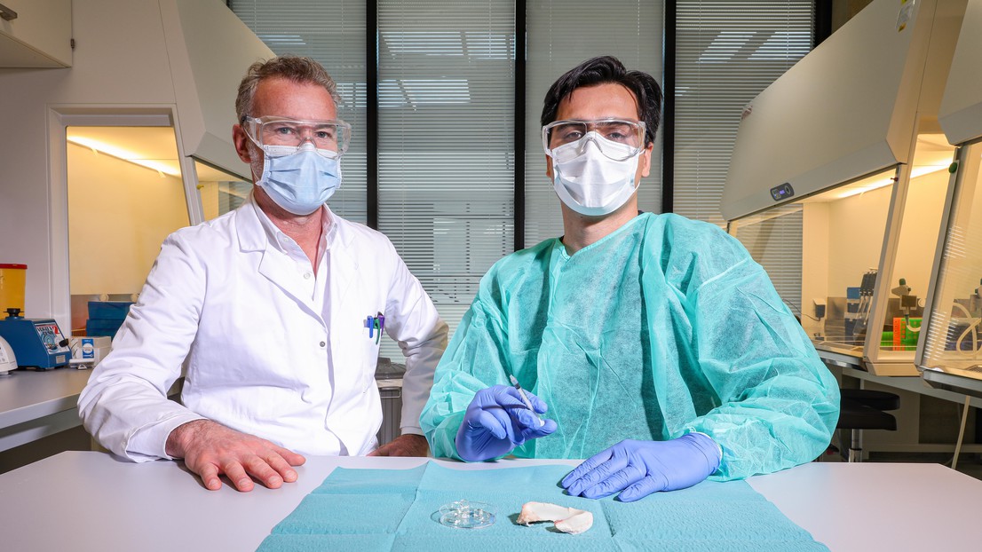 Swiss injectable gel repairs torn tissue