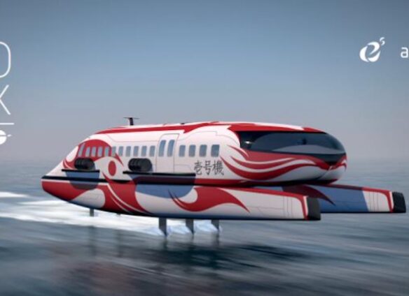 Swiss electric boat to fly above Japanese waters