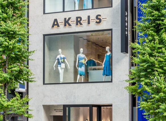 Swiss fashion brand Akris opens new Ginza boutique