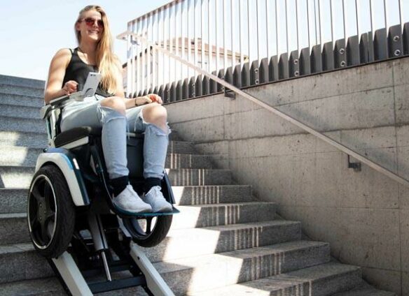 Swiss wheelchair greatly expands user freedom