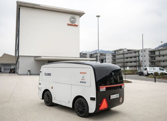 Switzerland’s first driverless delivery