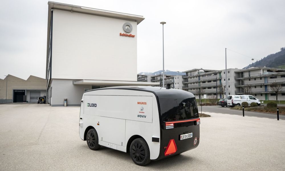 Switzerland’s first driverless delivery