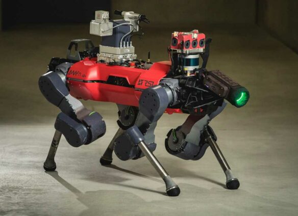 Swiss robot dog may walk on the moon