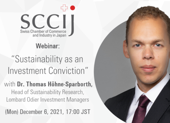 Webinar: “Sustainability as an Investment Conviction”