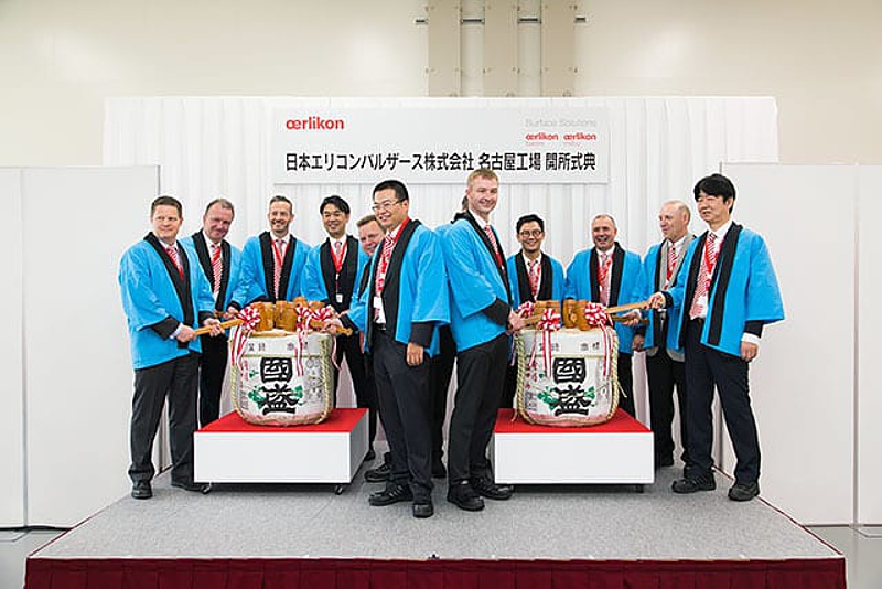 Oerlikon Group opens plant in Japan