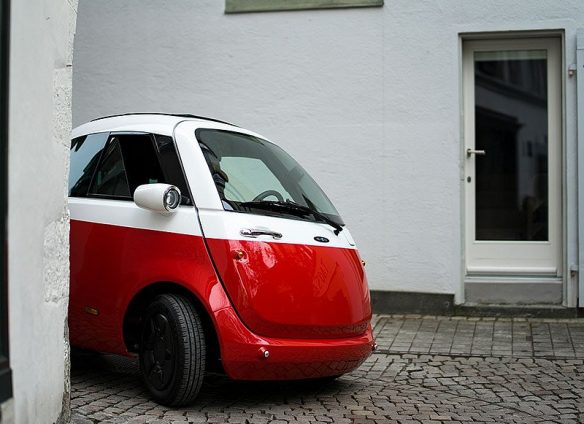 First Swiss micro electric vehicle to hit the road