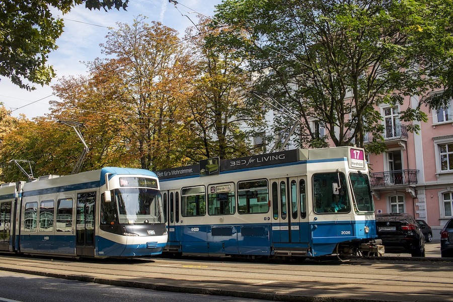 Zurich has the second-best public transport in the world