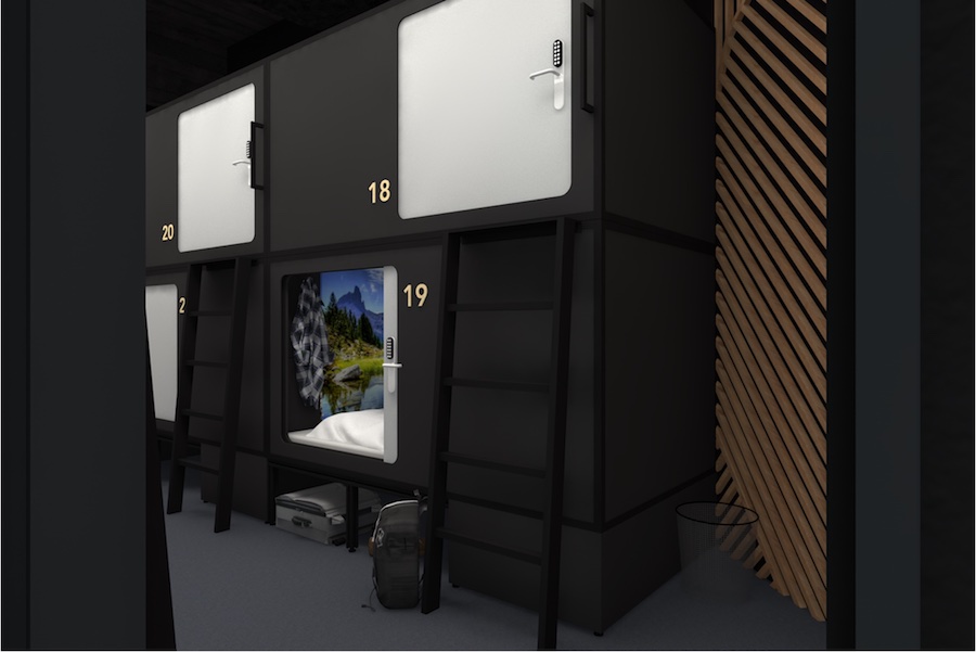 Japan-style capsule hotel opened at Zurich Airport