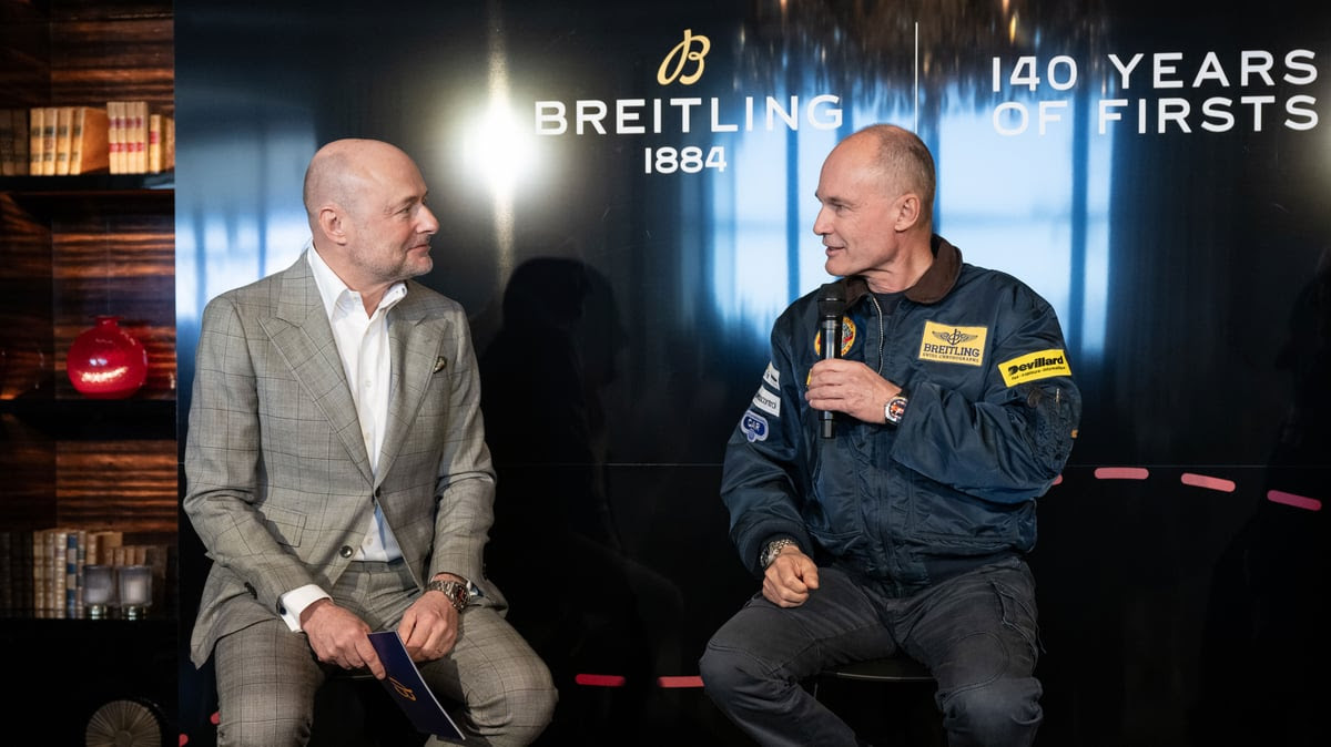 Breitling partners with Swiss explorer Piccard for record hydrogen flight